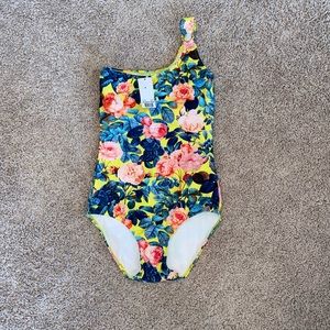 BNWT Lime Ricki Lemon Rose Swimsuit Size S